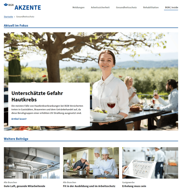 Gesundheitsschutz