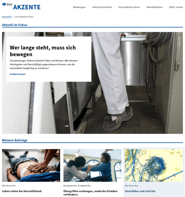 Gesundheitsschutz