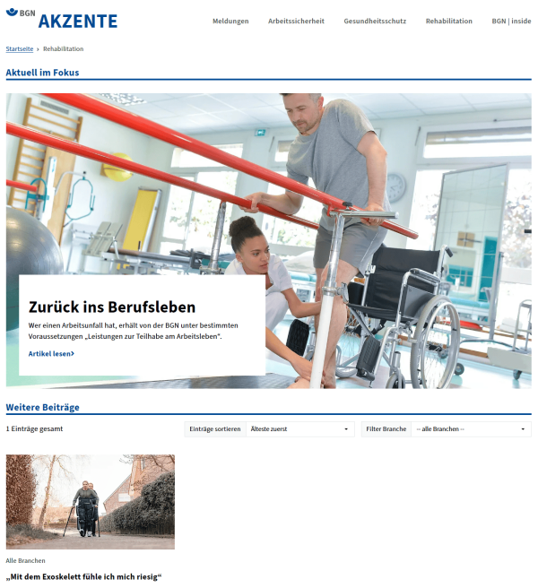Rehabilitation