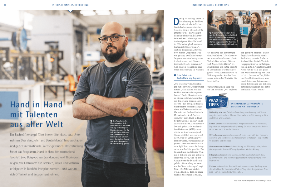 Internationales Recruiting